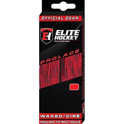 Elite Hockey Prolace Waxed Hockey Skate Laces (84") | Tight Fit & Easy Use with Molded Tips thumbnail 1