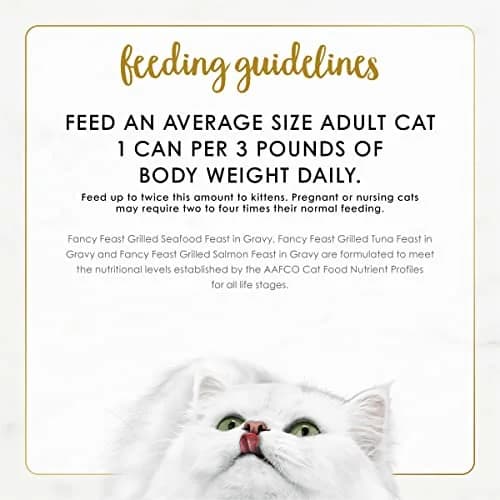 Purina Fancy Feast Grilled Seafood Wet Cat Food 3 oz Cans (24-Pack) | Variety Pack with Real Seafood in Savory Gravy thumbnail 6