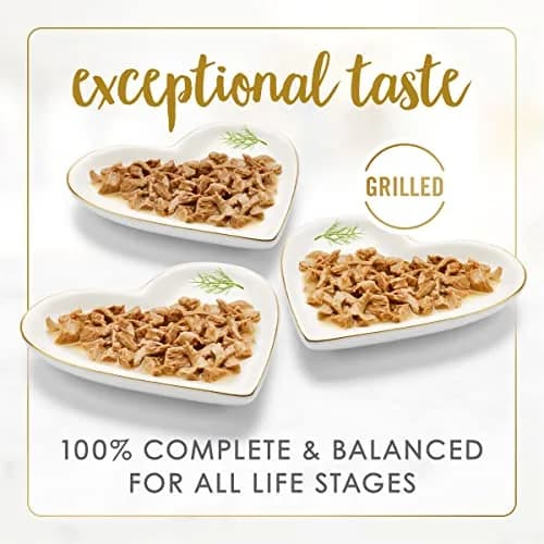 Purina Fancy Feast Grilled Seafood Wet Cat Food 3 oz Cans (24-Pack) | Variety Pack with Real Seafood in Savory Gravy thumbnail 2