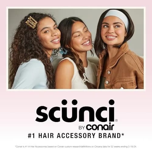 Scunci by Conair Black & Tortoise Octopus Claw Clips 2 Count | Strong Hold for Thick Hair thumbnail 8