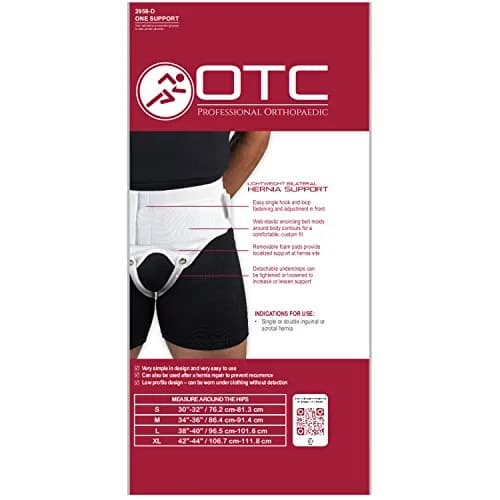 OTC Hernia Support Small | Bilateral Inguinal & Scrotal Herniation Aid thumbnail 5