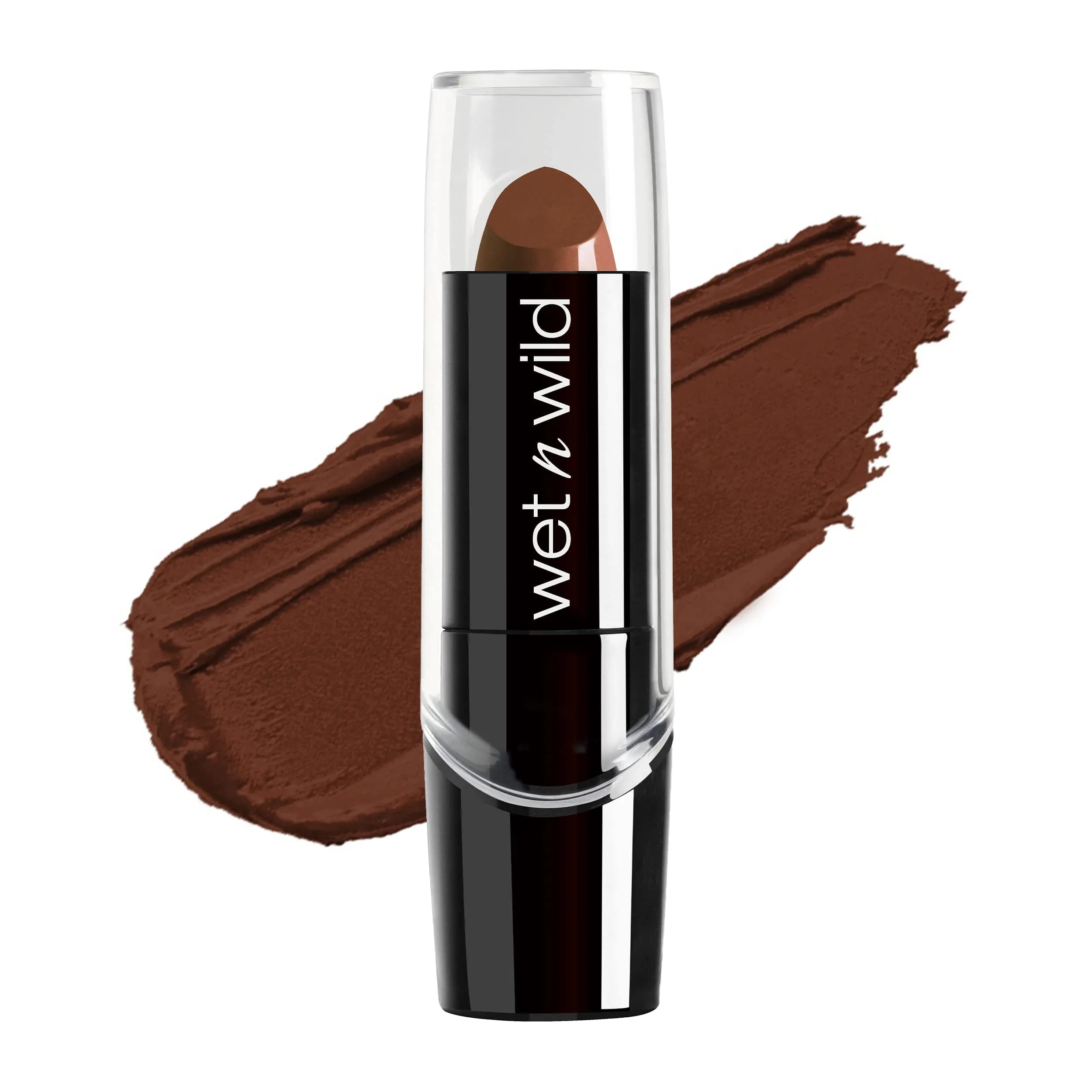 wet n wild Silk Finish Lipstick in Mink Brown | Hydrating Rich Buildable Lip Color - main product image