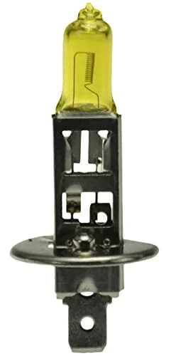 HELLA Optilux XY Series H1 Xenon Yellow Halogen Bulbs, 12V, 55W 2 Pack | Enhanced Visibility for All Conditions thumbnail 1