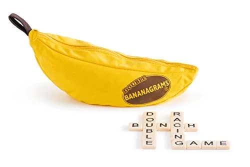 Bananagrams Double Word Game 288 Tiles for 2-16 Players | Educational & Travel Friendly thumbnail 1