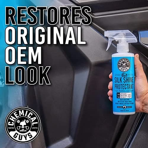 Chemical Guys Silk Shine Vinyl, Rubber & Trim Dressing 16 oz | Non-Greasy, Factory-Finish thumbnail 7