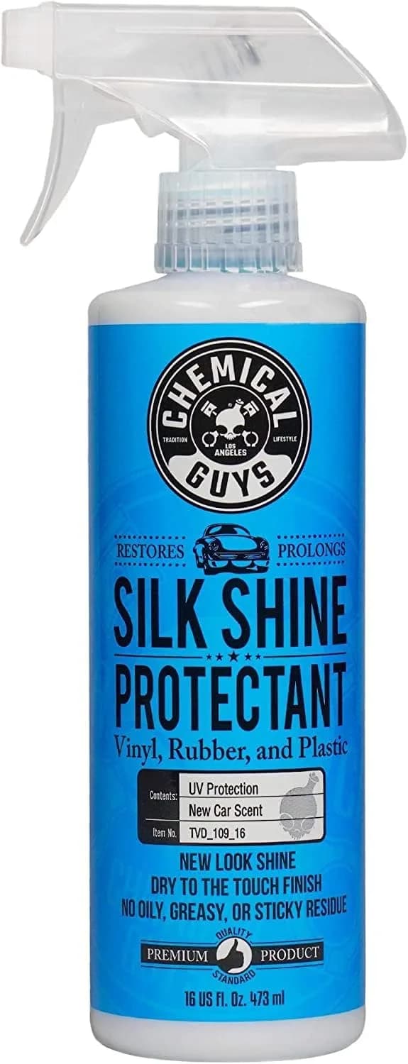 Chemical Guys Silk Shine Vinyl, Rubber & Trim Dressing 16 oz | Non-Greasy, Factory-Finish