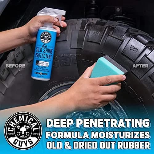 Chemical Guys Silk Shine Vinyl, Rubber & Trim Dressing 16 oz | Non-Greasy, Factory-Finish thumbnail 8