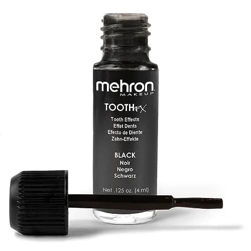 Mehron Makeup Tooth FX - BLACK | Special FX Tooth Paint for Halloween & Cosplay thumbnail 1