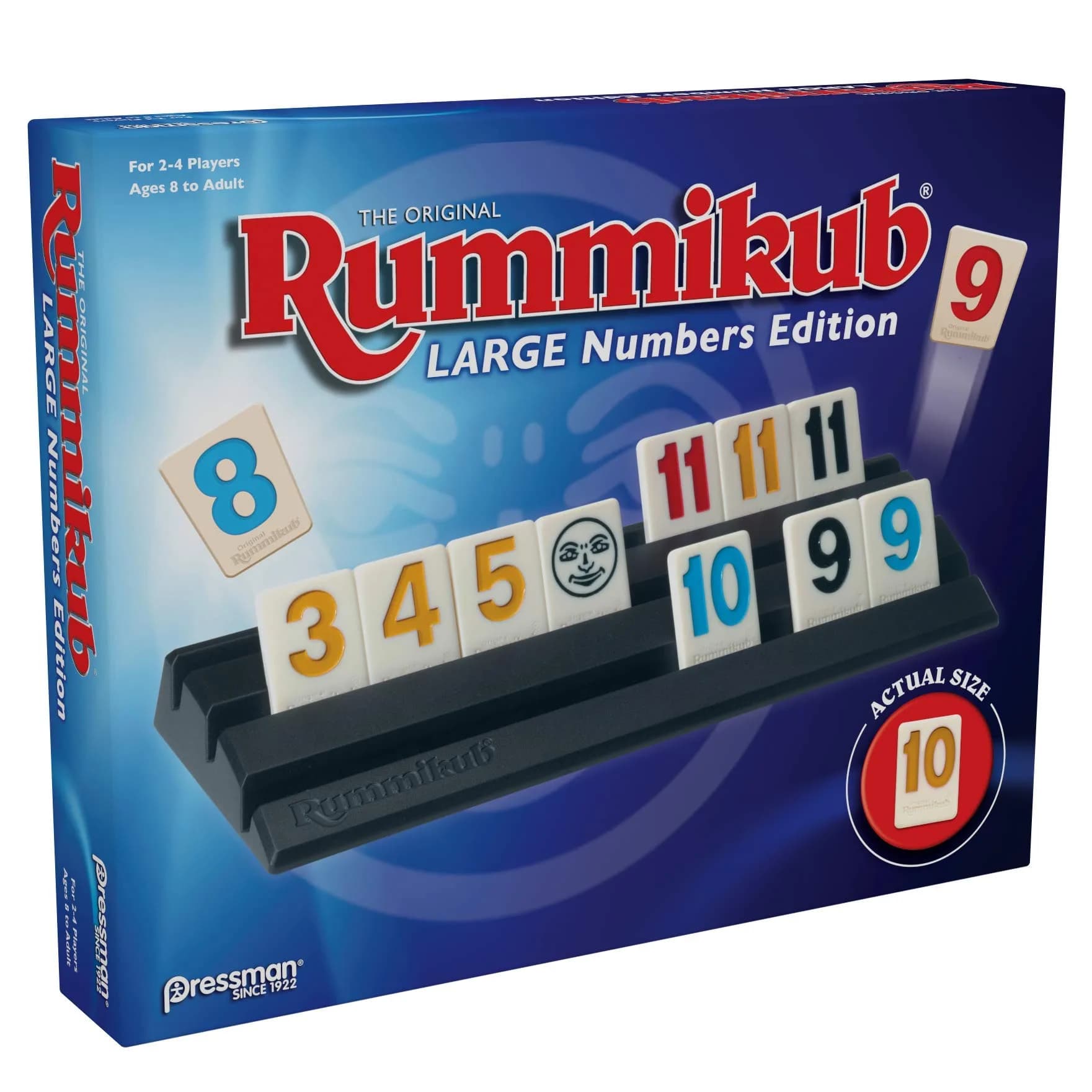 Pressman Rummikub Large Numbers Edition Tile Game | Easy to Learn, Strategy Focused, 106 Tiles - view 4