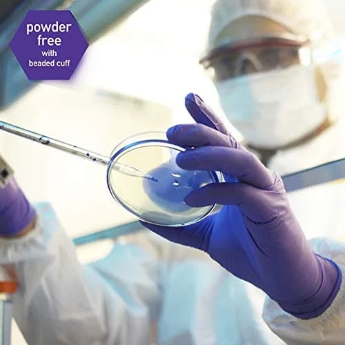KIMTECH Purple Nitrile Exam Gloves Large 100 Count (9.5" Length, 5.9 Mil) | Superior Quality AQL 1.0 thumbnail 5