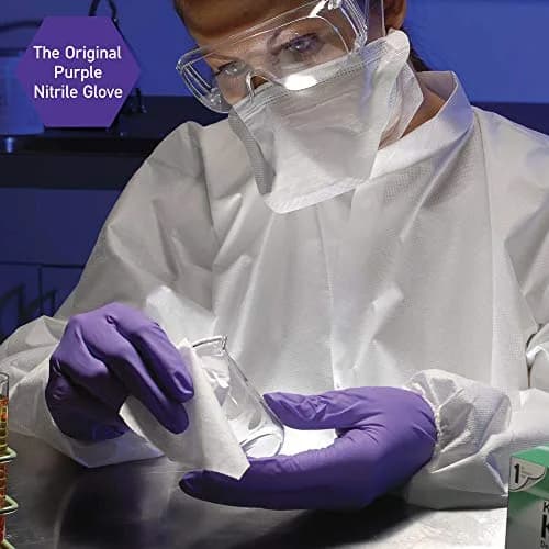 KIMTECH Purple Nitrile Exam Gloves Large 100 Count (9.5" Length, 5.9 Mil) | Superior Quality AQL 1.0 thumbnail 6