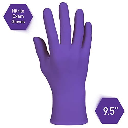 KIMTECH Purple Nitrile Exam Gloves Large 100 Count (9.5" Length, 5.9 Mil) | Superior Quality AQL 1.0 thumbnail 3