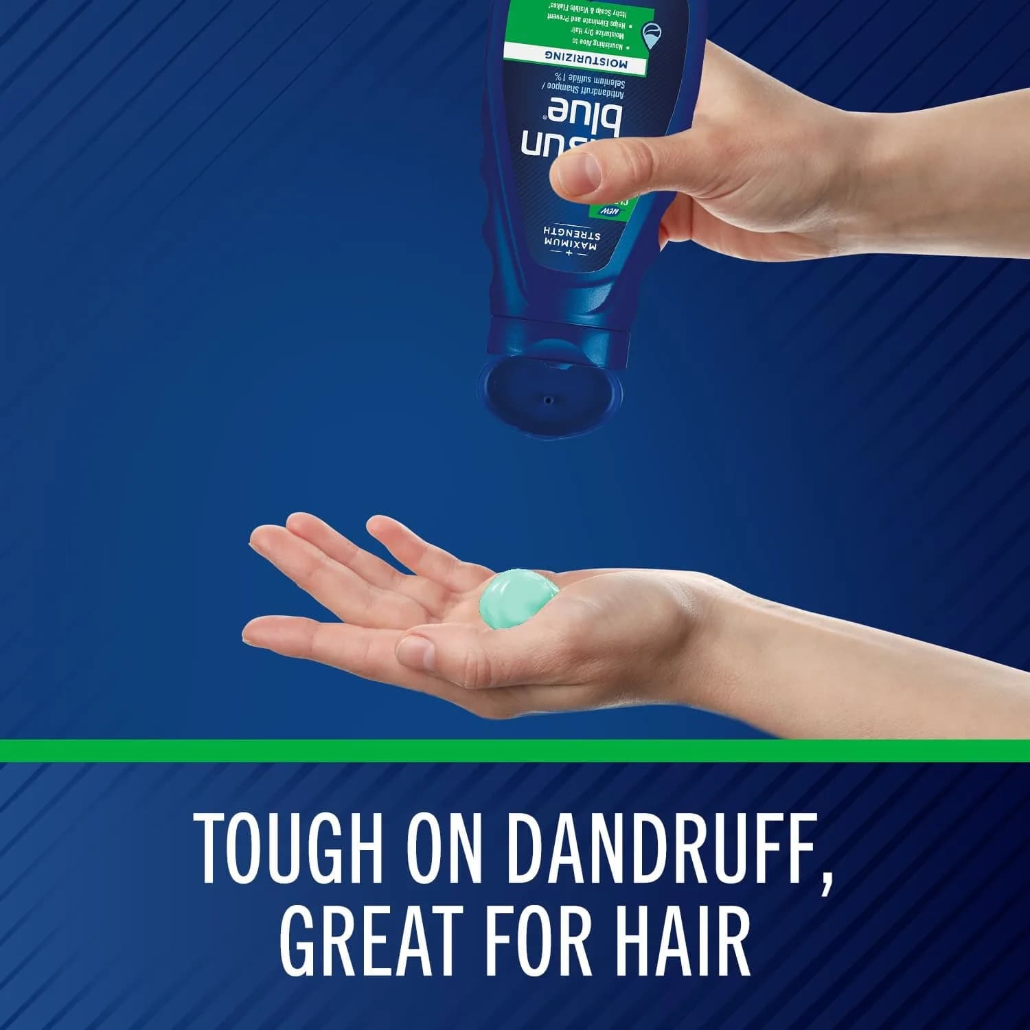 Selsun Blue Moisturizing Antidandruff Shampoo 325ml (11 fl. oz.) | Maximum Strength Scalp Treatment - view 3