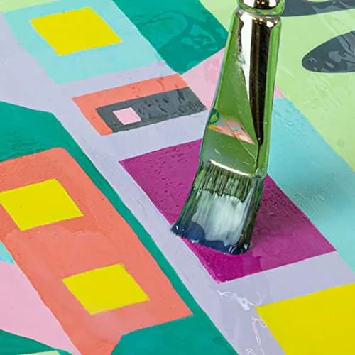 DecoArt Triple Thick Brilliant Brush-On Gloss Glaze 2oz | High-Gloss Protective Finish for Crafts thumbnail 3