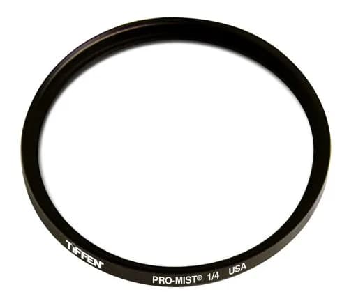 Tiffen 82PM14 82mm Pro-Mist 1/4 Diffusion Camera Filter | Softens & Lowers Contrast for Cinematography thumbnail 1