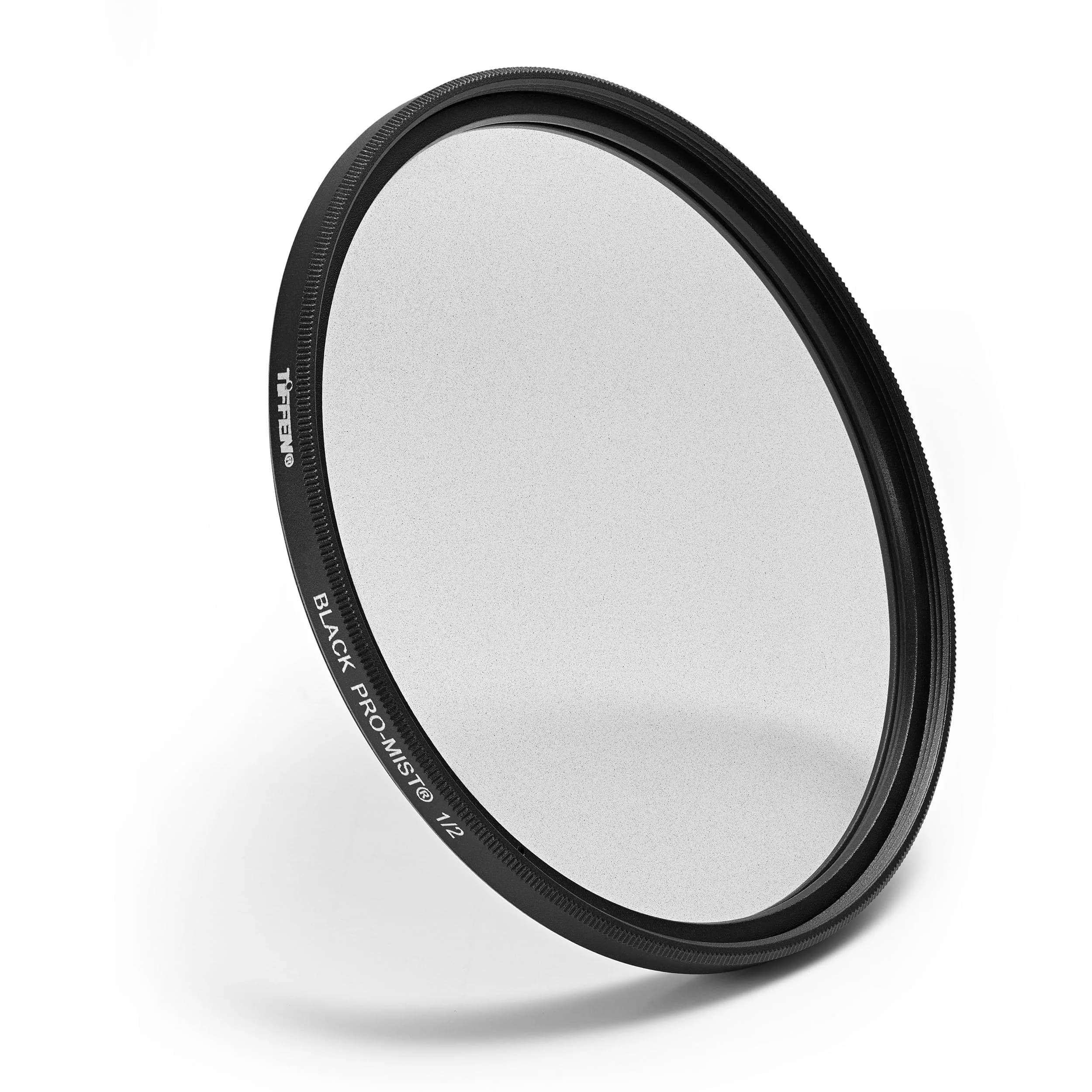 Tiffen 52mm Black Pro-Mist 1/4 Diffusion Lens Filter | Cinematic Look, Soft Glow, Reduced Contrast — Density 1/2 / 67mm
