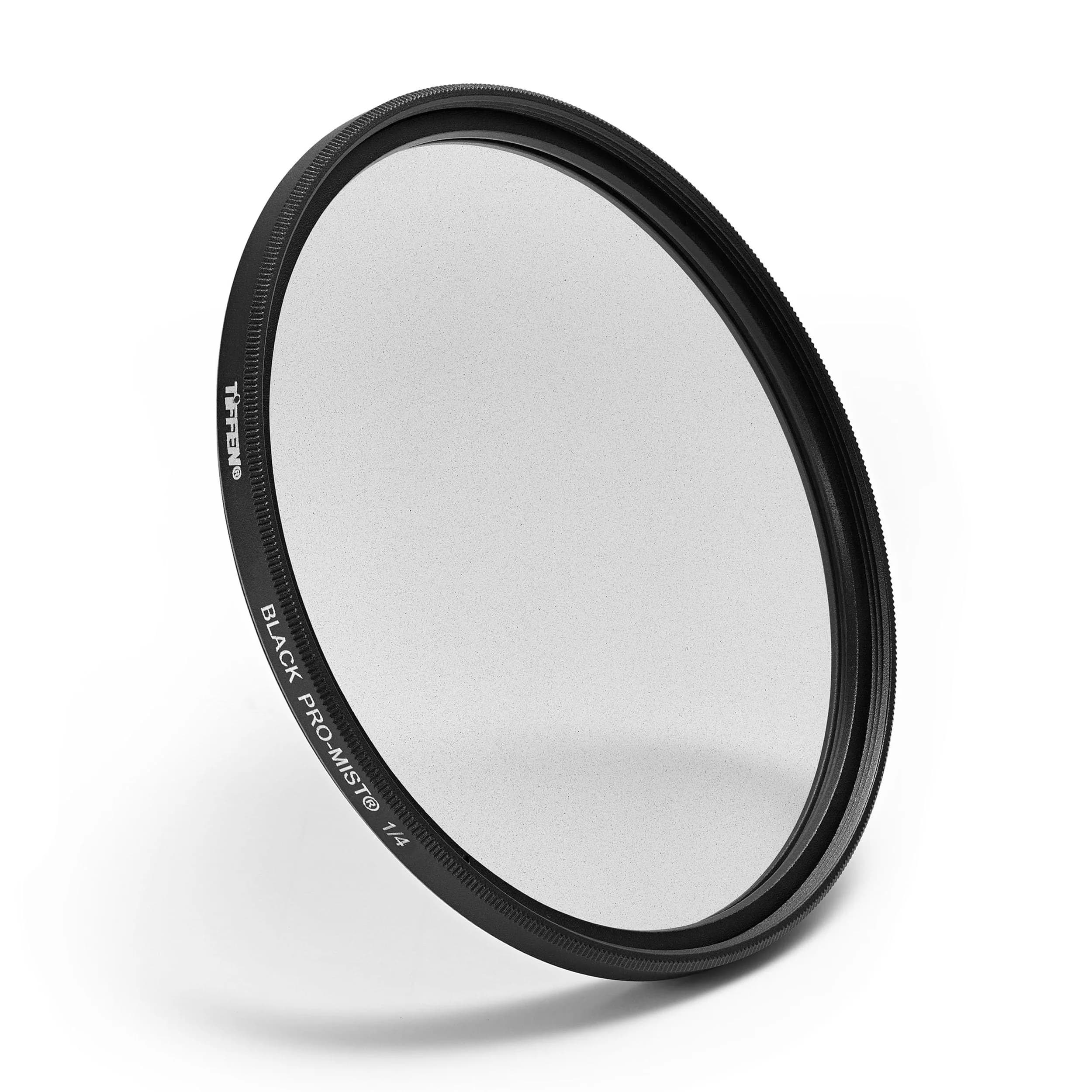 Tiffen 52mm Black Pro-Mist 1/4 Diffusion Lens Filter | Cinematic Look, Soft Glow, Reduced Contrast — Density 1/4