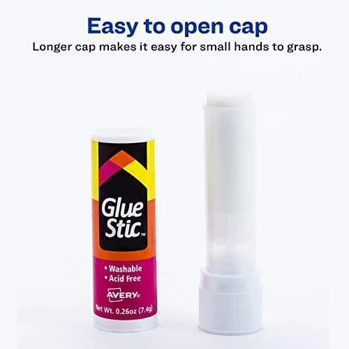 Avery Bonding Adhesives Glue Stick 0.26 Oz. | Washable, Permanent, Acid-Free for Crafts & School Projects thumbnail 7