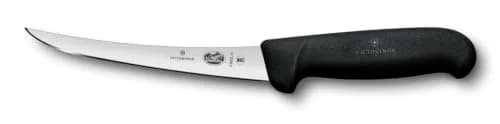Victorinox 6 Inch Curved Fibrox Pro Boning Knife with Semi-stiff Blade | Swiss Made, Dishwasher Safe thumbnail 1
