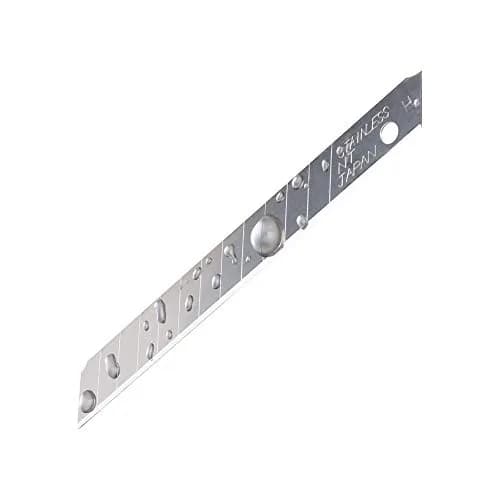 NT Cutter 9mm Stainless Steel Snap-Off Blades, 50-Blade Pack, 80mm Length | Rust-Resistant for Damp Conditions thumbnail 3