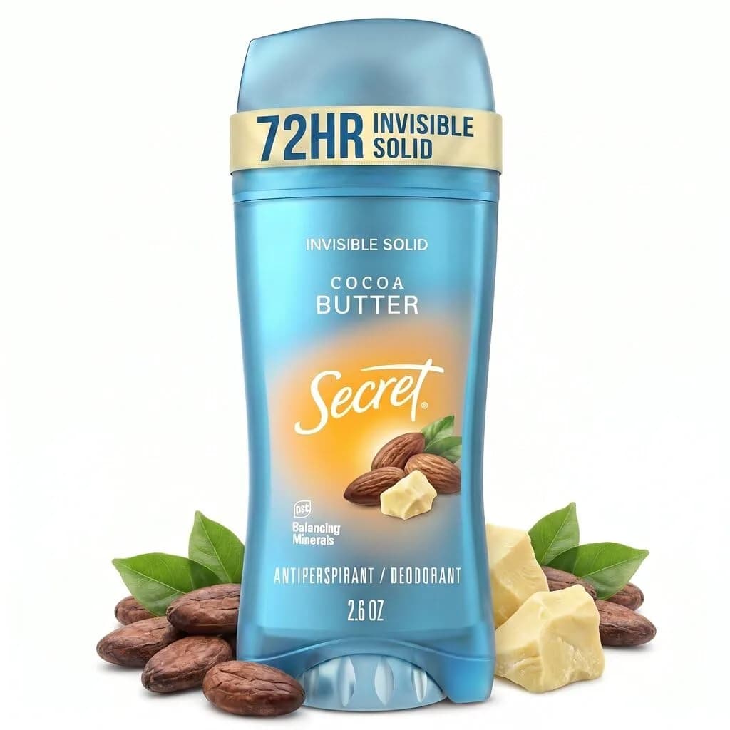 Secret Fresh Antiperspirant Deodorant for Women, Soapy Bubble Bath Scent, 72hr Protection, 77g (2.6 oz) - main product image