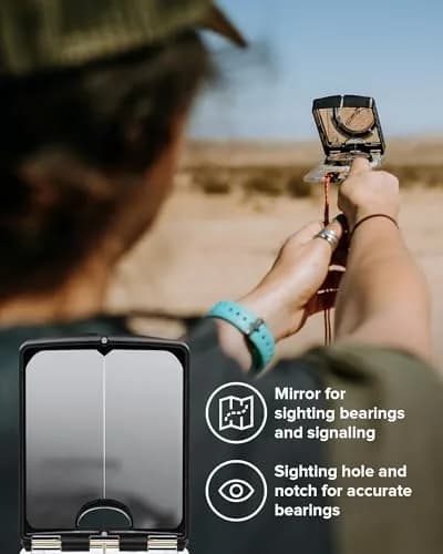Suunto MC-2/360/IN/D/NH Compass | Professional Mirror Compass for Precise Navigation thumbnail 5