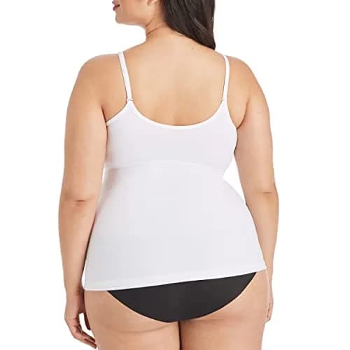 Maidenform Long Length Camisole Fl3266 | Shaping & Smoothing Layer for Women, White, Medium US thumbnail 3