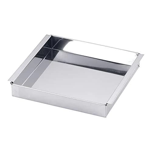 TKG遠藤商事 Egg Tofu Agar Jelly Mold, Square, Stainless Steel, 33cm | Hygienic Egg Tofu Mold, Rust-Resistant thumbnail 3