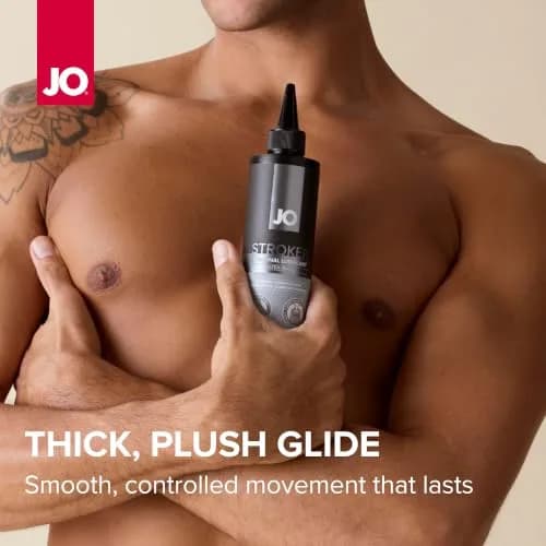 JO Water Based Stroker Lube 120ml (4 fl oz) | Thick Cushioned Glide for Male Toys thumbnail 3