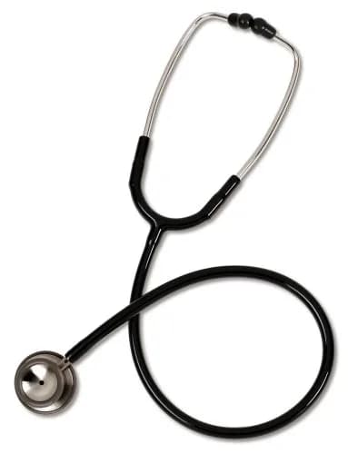 Prestige Medical Veterinary Clinical I, Black Small | Dual Head Stainless Steel Vet Stethoscope (33in) thumbnail 1