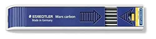 STAEDTLER Mars Lumograph Lead Refill 2mm | 12 Leads Pack for Drawing & Writing thumbnail 1