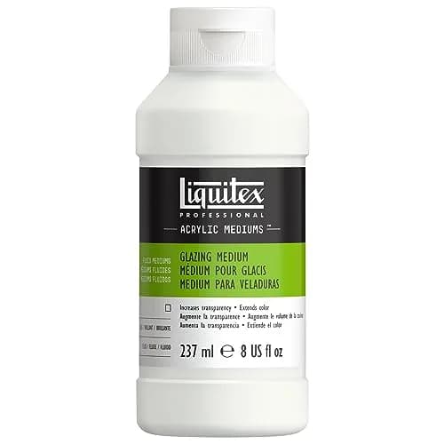 Liquitex Professional Fluid Glazing Medium 237ml (8 fl oz) | Creates Brilliant Jewel-Like Glazes thumbnail 4