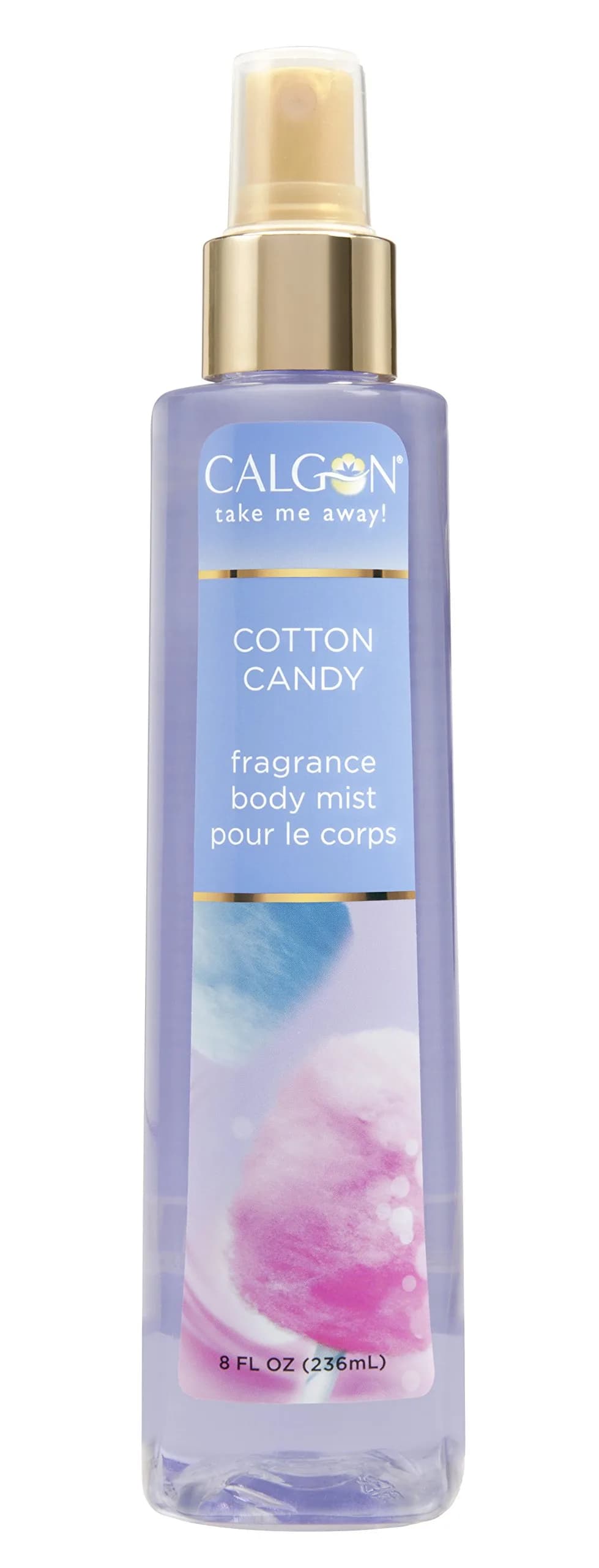 Calgon Morning Glory Cotton Candy Body Mist 236ml (8 fl oz) | Sweet Fruity Fragrance - main product image