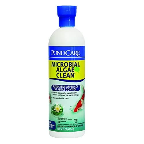 API PONDCARE MICROBIAL ALGAE CLEAN 16 oz Pond Treatment | Biological Algae Control for Water Gardens thumbnail 1
