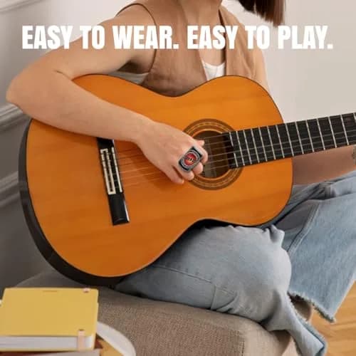 RhythmRing Finger Shaker Musical Instrument Compact Music Shaker | Wearable Percussion Accessory for All Instruments thumbnail 2