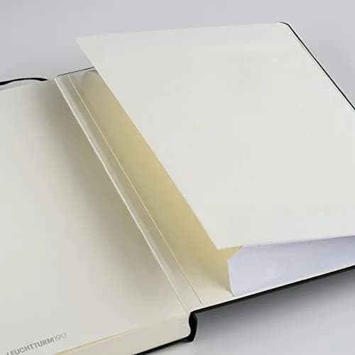 LEUCHTTURM1917 Notebook Hardcover Master Classic A4+ | 235 Pages, Numbered, Flat Opening, Black thumbnail 5