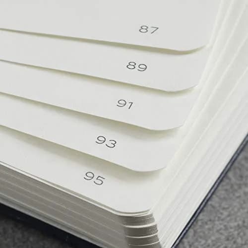LEUCHTTURM1917 Notebook Hardcover Master Classic A4+ | 235 Pages, Numbered, Flat Opening, Black thumbnail 3