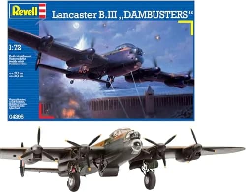 Revell Avro Lancaster B.III Model Kit 1/72 Scale | Detailed WWII Bomber Replica thumbnail 1