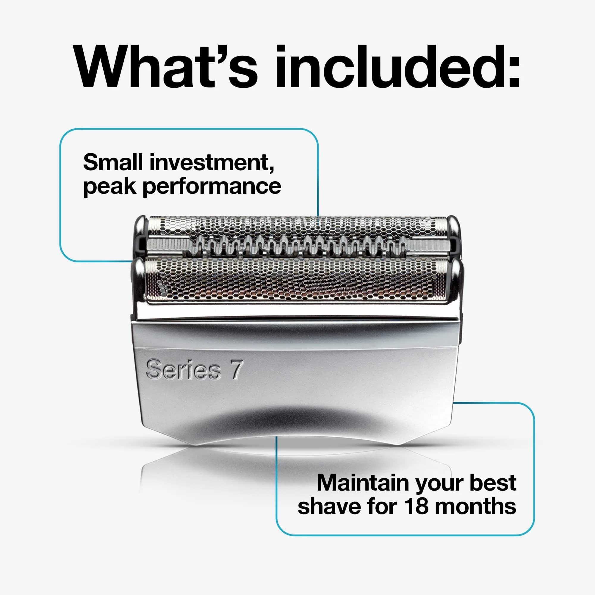 Braun Series 7 70S Replacement Shaver Head Cassette | 24.41g (0.86oz) - view 2