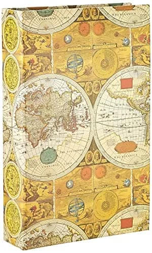 Pioneer Photo Albums 3-Ring Photo Album 504 Pockets Map Design | Holds 4x6 Photos thumbnail 1
