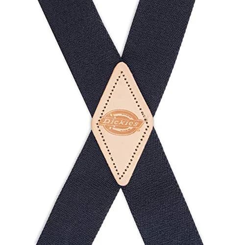 Dickies Men's 1-1/4" Solid Straight Clip Suspender, Navy, One Size (48" Max Waist) | Heavy Duty Work & Style thumbnail 3