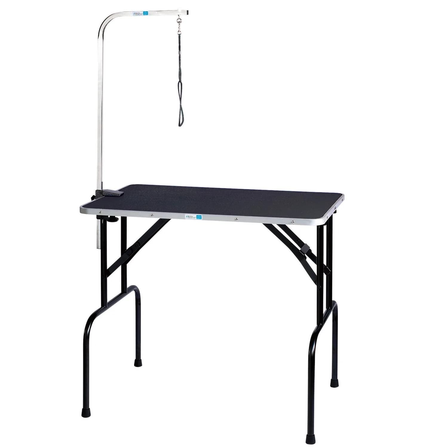 Master Equipment Heavy Duty Grooming Table with Arm | Supports Animals up to 220 lbs, Easy to Clean, Portable
