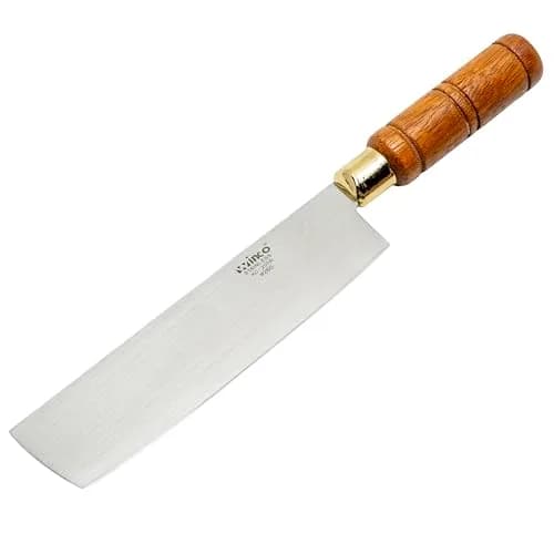 Winco KC-201R Chinese Chef's Knife 17.8 cm (7 in) | Stainless Steel Blade for Chopping & Slicing thumbnail 4
