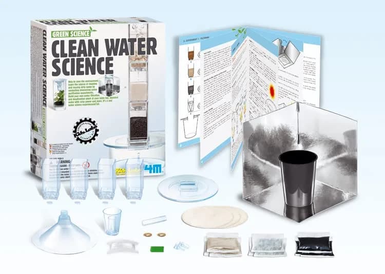 4M Green Science Clean Water Science DIY Water Filtration Kit | Ages 5-15 - view 5