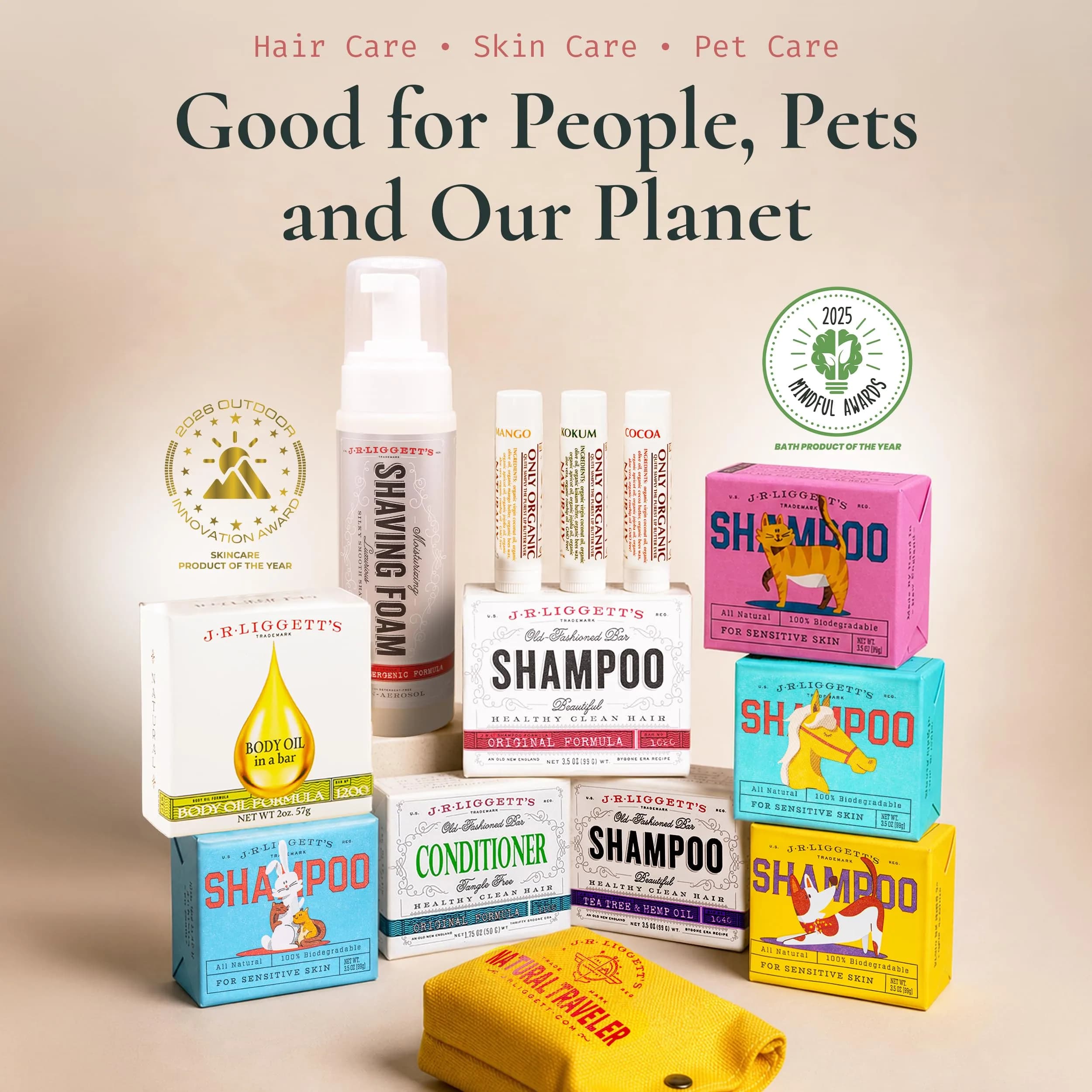J.R.LIGGETT'S Jojoba & Peppermint Shampoo Bar 100g (3.5 oz) | Natural Vegan Formula for Healthy Hair - view 7