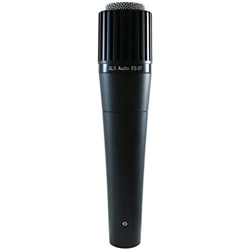 GLS Audio Instrument Microphone ES-57 | Dynamic Cardioid Mic for Instruments & Vocals, Black thumbnail 1