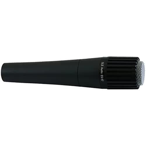 GLS Audio Instrument Microphone ES-57 | Dynamic Cardioid Mic for Instruments & Vocals, Black thumbnail 3