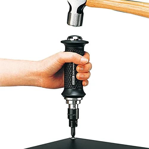 VESSEL Impact Screwdriver with Soft Grip, 197mm (7.8 inches) | Replaceable Bit & Socket Compatibility thumbnail 4