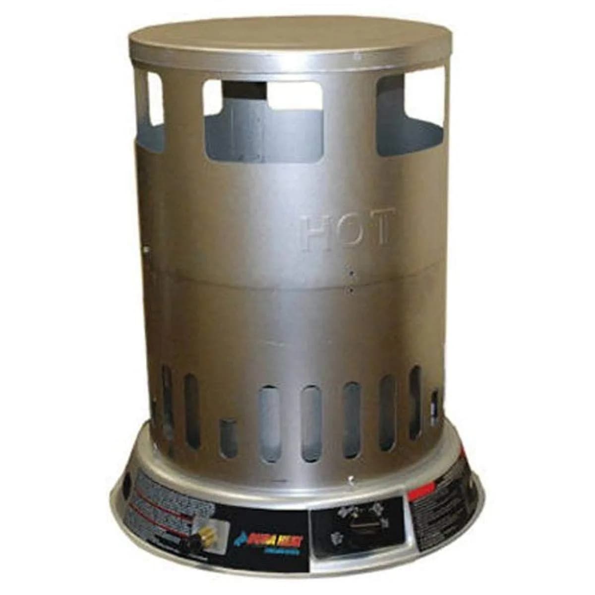 Dura Heat LPC200 200K BTU Outdoor LP Convection Heater Gray | 28 Hr Run, 4700 sq ft Heat - main product image