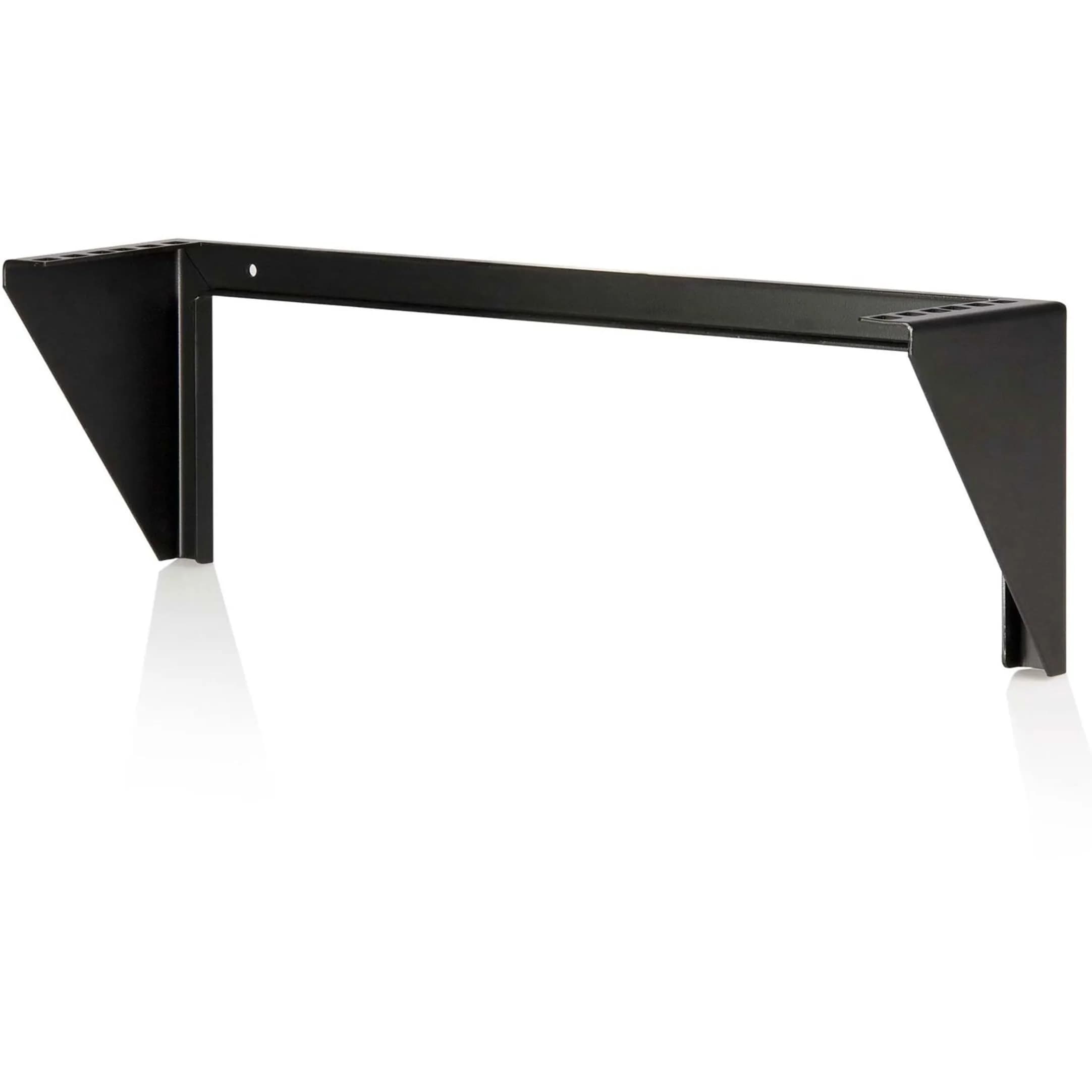 StarTech 2U Vertical Wall-Mount Rack Bracket, 19in, 125lb | Space-saving server & AV equipment mount